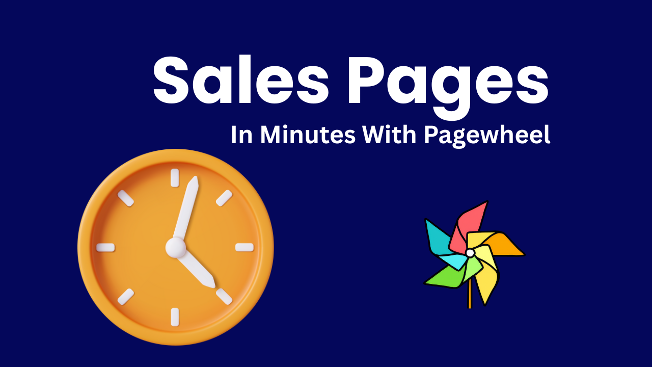 How to Create a Digital Product Sales Page with Pagewheel—in MINUTES!